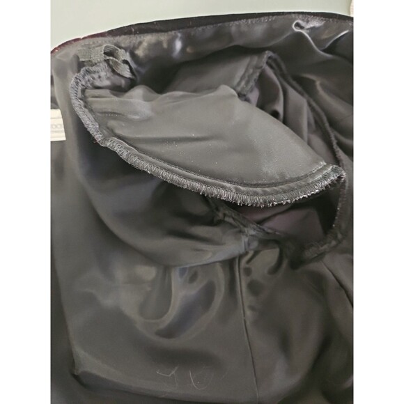 VTG Scott McClintock Velvet Jacket Skirt Set Black Gold Evening New Old Stock - Picture 12 of 16